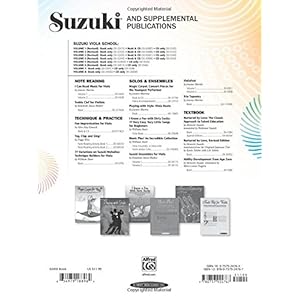 Suzuki Viola School, Vol A: Piano Acc. (Contains Volumes 1 & 2)