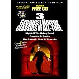 3 Greatest Horror Classics Of All Time: Night Of The Living Dead/Carnival Of Souls/The Satanic Rites Of Dracula