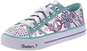 Skechers Girl's Shuffles Clitter Fashion Sneaker