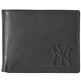 Pangea MLB New York Yankees Black Leather Wallet
