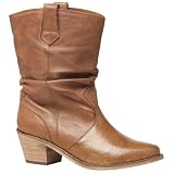 Steve Madden Womens P-West Boot Cognac RRP £119.99 Now only £39.99 @ MandMDirect