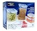 Lock & Lock HPL10BS 10-Piece Polypropylene Food-Storage Container Set