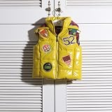 51n1hLr6UJL. SL160  LW Kids Logo Outdoors Ski Waistcoat Jacket with Hood Yellow,85 95cm/1 2Yrs