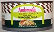 Ambrosia, Tuna Solid Albacore, 12 oz