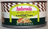 Ambrosia, Tuna Solid Albacore, 12 oz
