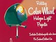 Retro Rotating Aluminum Christmas Tree Color Wheel Halogen Light Projector