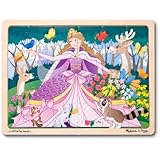 Melissa & Doug Woodland Princess Jigsaw Puzzle 24pc