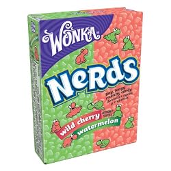 Wonka Nerds, Apple-Watermelon and Lemonade-Wild Cherry, 1.65-Ounce Boxes (Pack of 36)