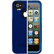 OtterBox Commuter Series Hybrid Case for iPhone 4 & 4S  - Retail Packaging - Night Blue/Ocean