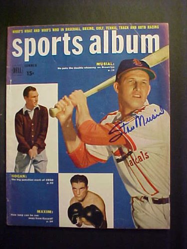 Stan Musial St. Louis Cardinals Autographed Summer 1950 Sports Album Magazine