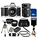 Olympus OM-D E-M5 Mirrorless Micro Four Thirds Digital Camera Kit with 12-50mm Lens (Silver) and Olympus M.Zuiko Digital ED 40-150mm f/4.0-5.6 R Lens (Black). Package Also Includes: 0.45X Wide Angle Lens, 2X Telephoto Lens, 2 UV Filters, 32GB Memory Card, High Speed Card Reader, Tripod, Carrying Case & More