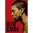 Kid Cudi Face in Red Music Poster - 13x19