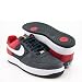 NIKE Air Force 1 Low Premium Blue/Red Sneakers