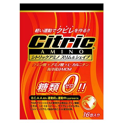 シトリックアミノ スリム&シェイフ゜ヘ゛ーシック 6g×16包