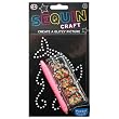 Tableau � cr�er soi-m�me avec des paillettes adh�sives au support