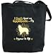 Canvas Tote Bag Black  My Border Collie Knows It All  Dog