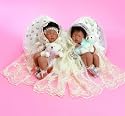 Peaceful Dreams Black 15'' Show-Stoppers Baby Doll
