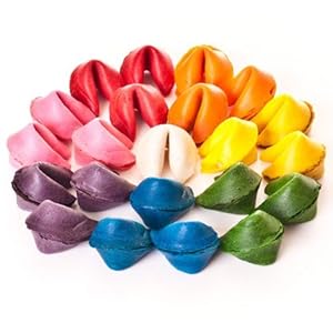 100 Individually Wrapped Pink Fortune Cookies