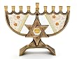 Lace Star Menorah - by Lily Art ( 8.5x6" )