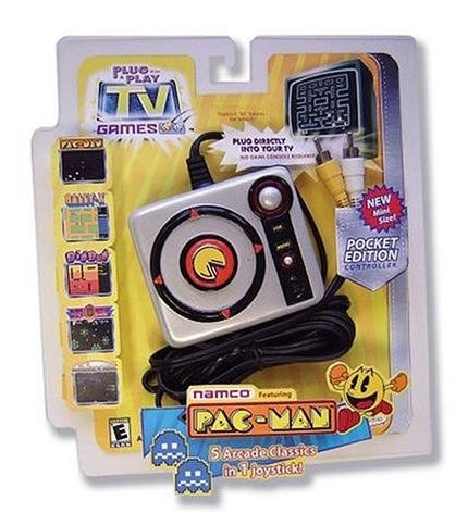 Pac-Man Namco Arcade Classics Plug & Play Game (Pocket Edition)
