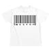 Bar Code Weston Prénoms Masculins T-shirt Garçon (Blanc, tailles 2 - 14)