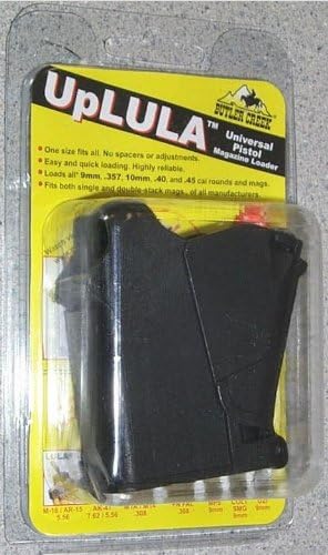 Ruger UpLULATM - 9mm to 45ACP Maglula Uplula Pistol Speed Magazine Loader. Loads all* 9mm Luger, 10mm, .357 Sig, 10mm, .40, and .45ACP cal Rugar