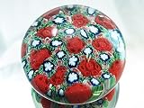 Murano Design Glass Art Millefiori Paperweight PW-1106
