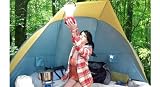 Solar Camping Lantern, 12 superbright leds, weatherproof, Lightweight, Powerful all purpose solar power camping lantern