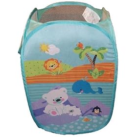 Fisher-Price Precious Planets Pop Up Hamper, Turquoise: Baby