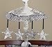 JoJo Designs Musical Baby Crib Mobile - Vintage French Black Toile