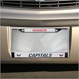 Washington Capitals Chrome License Plate Frame