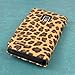 ZTE Warp 4G Wallet Case, MPERO FLEX FLIP Wallet Case for ZTE Warp 4G N9510 - Studded Leopard