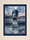 Matted 10.5 x 14 Super Bowl XLIII Program Print | Details: 2009, Steelers vs Cardinals