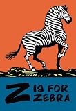 Z is for Zebra 20x30 poster