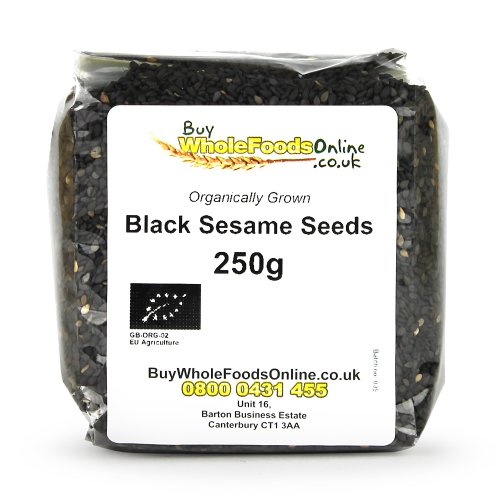 Organic Black Sesame Seeds 250g Organic Black Sesame Seeds 250g picture