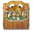 Texas Hold'em Dart Cabinet includes Darts and Board