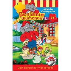 Benjamin Bluemchen - Folge 28: rettet den Kindergarten [Musikkassette]