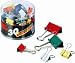 OfficemateOIC Binder Clips, Assorted Colors and Sizes, 30 Clips per Tub (31026)