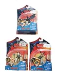 How to train your dragon Series 1 Set of 3 action figures 'Night Fury, Gronckle & Snotlout' (approx 2 Inches tall) * Outer-Packaging is damaged *IMAGE