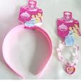 Disney Princess - Pink Alice Hair Band and Bracelet Gift Set'