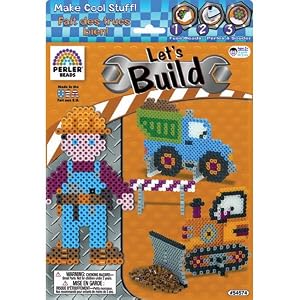 Perler(R) Fuse Bead Activity Kit-Let's Build by Perler