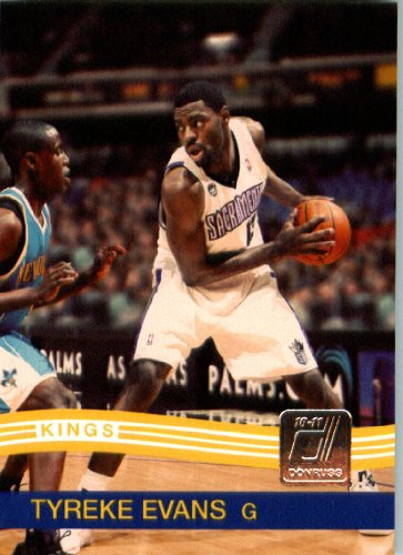 2010 / 2011 Donruss # 220 Tyreke Evans Sacramento Kings NBA Trading Card- In Protective Screwdown Case!