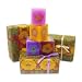Medium scented flower candles gift box set