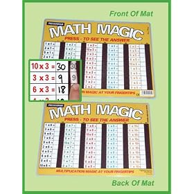 Multiplication Random Magic Mat (6 - 11 years) - Includes Dry Wipe Pen (worth �1.45)