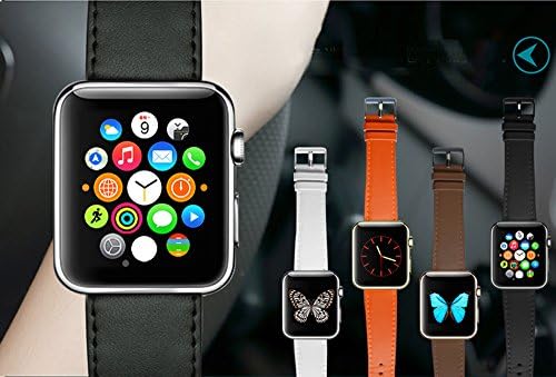 Atongm 2015 Luxury Bluetooth4.0 Smart Watch Wrist Wrap Watch Phone for IOS Apple iphone 4/4S/5/5S/6/plus Android Samsung S2/S3/S4/Note 2/Note 3 HTC Nokia... Black