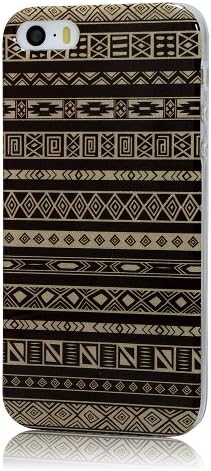 MOLLYCOOCLE Triangle Tribe Series for Iphone5 5S 5G Striped Triangle Tribe Tribal Sweater Pattern