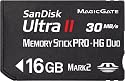 SanDisk UltraIIMemoryStick Pro-HG Duo 16GB SDMSPDHG-016G-J95