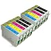 Epson Stylus BX300f Compatible Printer Ink Cartridges - 10 Item Multipack