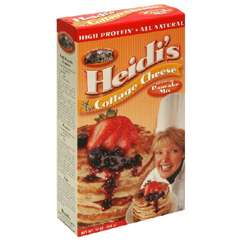 Heidi’s Cottage Cottage Cheese Pancake Mix, 12-Ounces (Pack of 6)