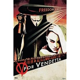 V FOR VENDETTA FREEDOM X POSTER MASK GUY ALAN NECA0005